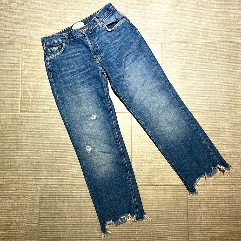 Cropped Free People Jeans
